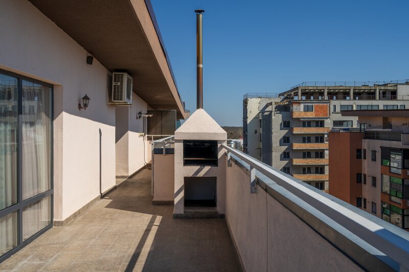 Voluntari penthouse, 3 camere, terasa mare, 2 nivele, Terra Residence